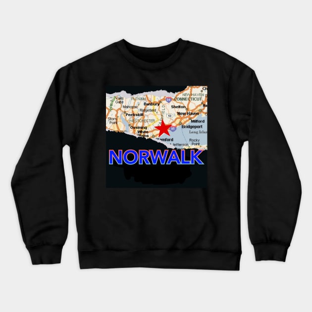 So. Norwalk 2 Crewneck Sweatshirt by Chazz Deas